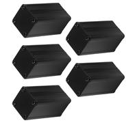 5pcs Power Supply Project Enclosures for Electronic Circuit Board Protections and Cooling Applications Industrial Enclosure