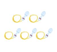 5pcs PP Plastic Float Switch Water Tank Pool Liquid Level Sensor Controller Blue P5210