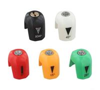 5pcs Pressure Washer Nozzle Tips Set Featuring Stainless Steel and ABS Materials for Long Term Use and Durability