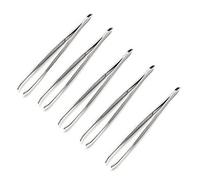 5Pcs Pro Stainless Steel Eyebrow Tweezers Precision Hair Removal Beauty Tool