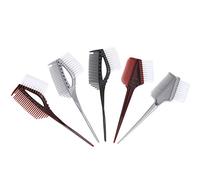 5pcs Professional Hair Dying Tool Hairdressing Gel Salon Coloring Comb Brush