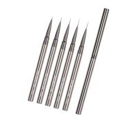 5pcs Professional Nail Art Liner Brush Set Multiple Sizes for Acrylic Nails Detail Design Precise Tools Handle Professional Manicure Liner Brush