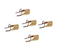 5PCS Professional Nails Art Forms For Gel Extensions Double Colors Practical Aluminum Design Manicure Accessories Gel Forms For Beginners