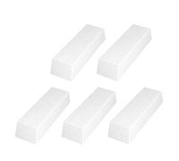 5Pcs Professional Polishing Compound Set Buffing Wax for Metal Tool with Wool Wheel and Cloth Compatibility Buffing Wax