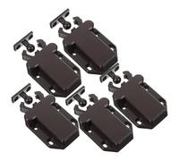 5pcs Push to Open Cabinet Latch Automatic Rebound for Cabinets