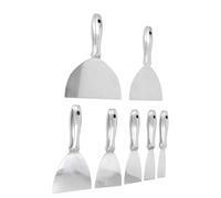 5Pcs Putty Knifes Set, 1.5-8in Stainless Steel Paper Scraper Taping Tool for Repairing Drywall, Removing Wallpaper