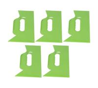 5PCS Putty Scraper Safe Flexible Plastic Paint Scraper Tool Putty Scraper Coating Wallpaper Decal Pack Ring