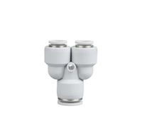 5pcs PYG PY Pneumatic Air Quick One Touch Connector 4MM 6MM 8MM 10MM 12MM Hose Fitting Y Pipe Tube Connection PW PYN 12 10 8 6 4(PYG14-12)