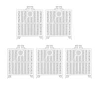 5Pcs Queen Bee Catcher Cage, Plastic Queen Bee Transport Tool, Small Lightweight Rearing Cage for Beekeepers, Non - Durable Beekeeping Accessory