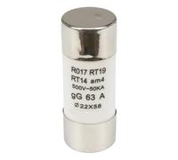 5pcs R017 Ceramic Tube Fuse 500V 22x58mm - Rated Current Options 63A, 80A, 100A, 125A - Reliable Blade Fuses(80A)