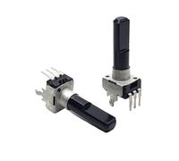 5Pcs R0902N RV09 Type B1K-B500K Single Adjustable Potentiometer Vertical 3-Pin D Shaft 23MM(2K Ohm)