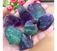 5PCS Rainbow Fluorite Raw Crystals,Crystals Bulk Raw Rainbow Fluorite Healing Stones,Natural Rough Rocks Healing Crystal and Stones,for Cabbing,Tumbling,Cutting,Jewelry Making and Home Decor