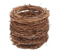 5pcs Rattan Wreath Ring Christmas Decorative Rings