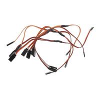 5pcs Rc Hobby Splitter Y Splitter Cable 60core Plastic 300mm Flexible Y Design for Installation in Rc Planes and Cars Simultaneous Connection of Two Motor Actuators