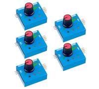 5pcs RC Servo Tester 3CH Digital Multi ECS Consistency Speed Controller Checker Adjustment Steering Gear Tester CCPM Master for RC Helicopter Car Boat