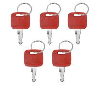 5Pcs RE183935 Ignition Key Replacement Compatible with John Deere Tractors & Equipment, Replaces RE43492, RE71557, Fits 4120, 4210, 4320, 4520, 2038R, 5045E & More