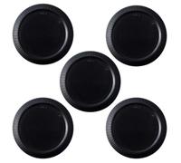 5pcs Rear Lens Cap Cover Compatible with Fuji Micro SLR X-Mount Lens for APS-C Camera X-Pro1 Pro3, S10; M1 M5, X-E1 E2 E4 E5, A1 A2 A5 A7, H1 H2 H2S, T1 T3 T4 T5 T10 T30 T30II T30 III T50 T100 T200