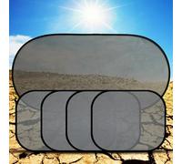 5Pcs Rear Window Sunshade Suitable for Lexus RX 450hL 2017-2022