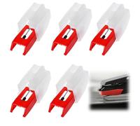 5PCS Record Player Needle Replacement, Universal Diamond Turntable Needles, Stylus for LP Vinyl Player, Diamond Tip Needle, Compatible with Vintage Phonograph, Gramophone & Old-Style Record Players