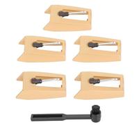 5PCS Record Player Replacement, Turntable with Cobi for ION Boy, Performance ABS Aluminum y