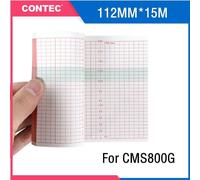 5pcs Recording Printer Print Paper Recorder for CONTEC CMS800G 112mm100mm 15m