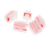 5pcs Red Phonograph Stylus Plastic Replacement Needle | Turntables, Vinyl Record Players, Easy Install, Precise Fit, Restores Sound Quality