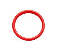 5Pcs Red Rubber O-ring, Wear-resistant seal, 2.4x140.2x145mm | High-temperature resistant, waterproof