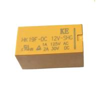 5pcs Relay HK19F-DC3V-SHG HK19F-DC5V-SHG HK19F-DC12V-SHG HK19F-DC24V-SHG HK19F-DC24V-SHG HK19F 3V 5V 9V 12V 24V 8PIN 2A Relays(12V HK19F-DC12V-SHG)