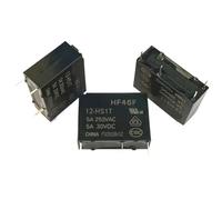 5PCS Relays 5V 12V 24VDC HF46F -5-HS1 HF46F-G-12-HS1 HF46F-G-24-HS1 4PIN HF46F-G 12 HS1 HF46F-G-12-HS1T HF46F-G-24-HS1T(HF46F-24-HS1T)