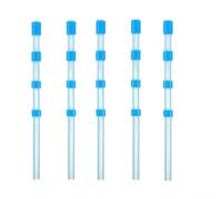 5Pcs Replacement Balance Soft Tube for Car Interior Cleaning | Flexible For TPU Dust Cleaning Hose Attachment for Tight Spaces | Lasting PP Wand Accessory Kit