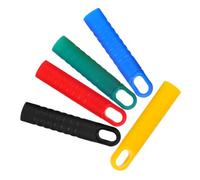 5pcs Replacement Broom Handle Caps 25mm Plastic Mop Rod Grip Sleeves with Ergonomic Design for Comfortable Floor Cleaning at Homes