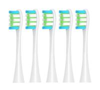 5pcs Replacement Brush Heads,Compatible for Oclean Toothbrush for Digital, X Lite, X10, Ultra, Air2(5 White)