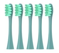 5PCS Replacement Brush Heads Compatible with Oclean Electric Toothbrush Heads，Compatible for Spark, Flow, X Pro, Elite Etc(5 Green)