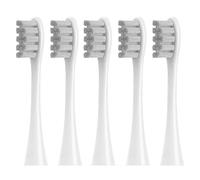 5pcs Replacement Brush Heads ，Compatible with Oclean Toothbrush for X Pro Digital, Lite, X10, Ultra, Air2, F1(5 Grey)