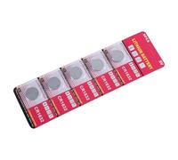 5Pcs Replacement Button Battery 3V CR1632 Cell Coin Lithium Batteries Watch Computer LED Light Electronic Balanced Electronic Devices Battery