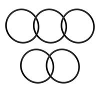 5pcs Replacement Drive Belt for Harbor Freight Chicago Electric Rock Tumblers - Fits ABN, Viyuki, Central Machinery - Durable Nitrile Rubber for Dual & Single Barrel Models
