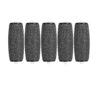 5PCS Replacement Grinding Head for Electric Foot Grinder, Foot Grinder Roller Accessory, Effective Removal of Rough and Cracked Skin, ABS + Quartz Stone Material for Maximum Durabi