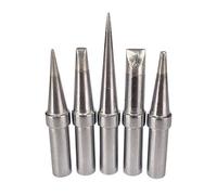 5pcs Replacement Soldering Iron Tips Practical Lead Free Solder Tips kit ETA ETB ETD ETS ETT for Weller WESD51 WESD50 WCC100