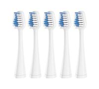 5Pcs Replacement Toothbrush Heads，Sonic Electric Tooth Brush Refill，Compatible for Waterpik Complete Care 9.0 (CC-01), 5. (WP-862)(5 PCS WT)