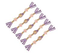 5Pcs Retro Chinese Knots Button Closure Sewing Fasteners for Cheongsam Dress Cloaks Coat Sewing Project Sateen Tie