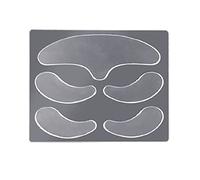 5pcs Reusable Silicone Face Forehead Sticker Cheek Chin Sticker