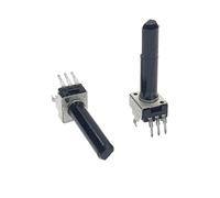 5PCS RK0936N RV09 Type Vertical Single A5K A502 A10K A103 A20K A203 A100K A104 Adjustable Potentiometer 3-Pin Shaft Length 28MM(100K Ohm)
