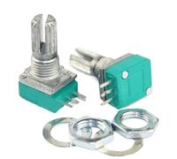 5PCS RK097N 5K single linked B5K with a switch 3pin shaft 15mm power amplifier sealing potentiometer