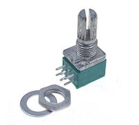 5pcs RK097N RK097NS RK097G Variable Resistors Rotary Carbon Film Taper Potentiometer (RK097G 6pins,B1K)