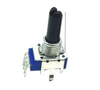 5pcs RK11 Type B1K B5K B10K B50K B100K B250K 4pin Electronic Organ Audio speaker Volume control potentiometer 18MM half axis NWPNLXEA(10K Ohm)