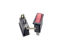 5PCS Rocker Switch KCD3 ON-OFF ON-OFF-ON 2 Position 3Pins Electrical equipment With Light Power Switch 16A 250V / 20A 125V AC IDGTTLDF(Red)