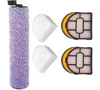 5PCS Roller Brush And Foam Filters For Shark Hydrovac 3-In-1 Multi-Surface Vacuum Wd100 Wd101 Wd200 Vacuum Cleaner Parts Hepa Filters Replace