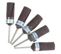 5pcs Rotary Tool Sanding Drum Bit Kit 2.35mm Sandpaper Steel