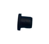 5pcs Round Hollow Silicone Stopper, Rubber Grommet Hole Plug Air Permeability, O-rings Sealed Gasket(Black,22mm*12mm)