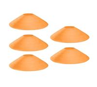 5pcs Round Marker Training Disc Polyethylene Texture Sport Cone Polyethylene Marker Disc for Athletic Training and Group Exercises